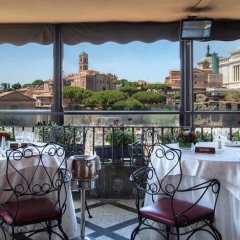 Лучший ресторан в Риме: Ristorante Roof Garden (фото 1)